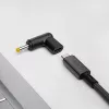 savienotāju adapteris Akyga AK-ND-C04 USB-C uz 4,0 x 1,7 mm melns