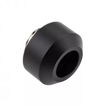 OPTIMUS cieto cauruļu savienotāju komplekts 12 mm caurulēm, 6 gab. ar montāžas rīku, melns