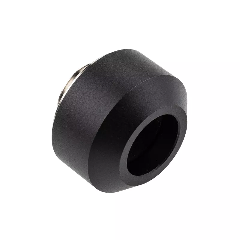 OPTIMUS cieto cauruļu savienotāju komplekts 12 mm caurulēm, 6 gab. ar montāžas rīku, melns