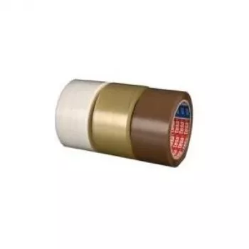 Iepakojuma lente Tesa 4024, 50 mm × 66 m, bezšķīdinātāju līme, brūna