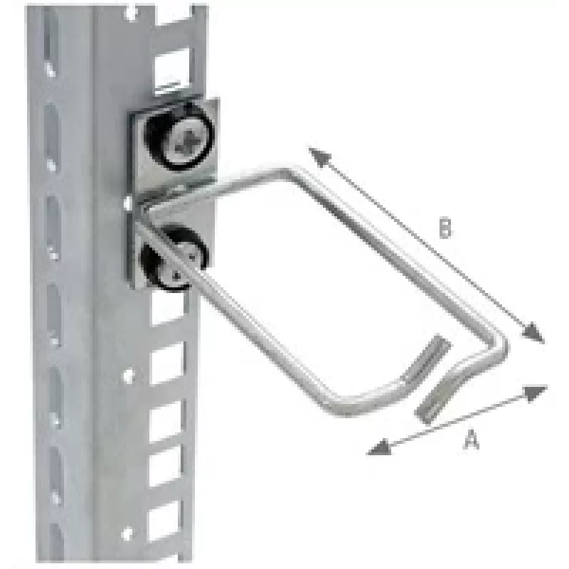 Kabeļu pārvaldības gredzens Triton D1 80x80mm