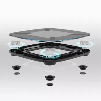 Ķermeņa analizatora vannas svari HoMedics SCL-B200-BK3R