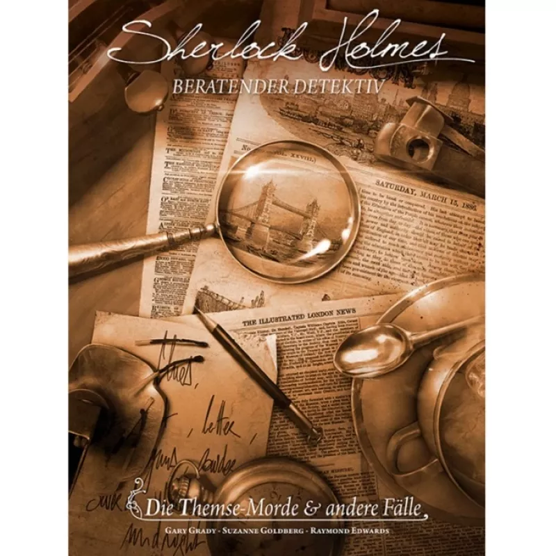 Sherlock Holmes Consulting Detective: The Thames Murders un citi gadījumi, galda spēle