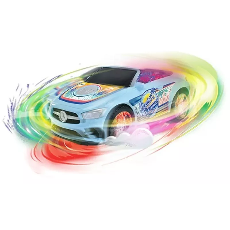 Dickie Toys Mercedes-Benz E-Class Beat Spinner zils 3 AA baterijas