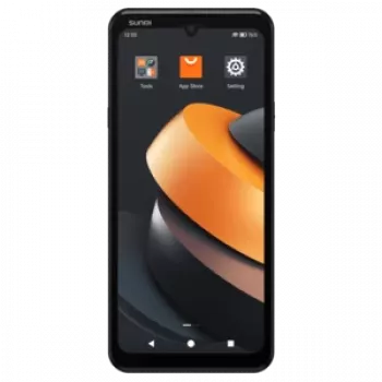 SUNMI M3 mobilais datu terminālis P09070017 — 6,8 collas (17,2 cm) 720×1600, astoņkodolu 2,2 GHz, 4 GB RAM, 64 GB, Wi‑Fi 6E, GPS, NFC, Android 14, IP65