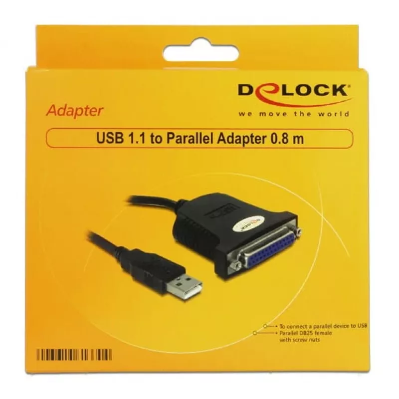 USB 1.1 paralēlais adapteris DeLOCK 61330