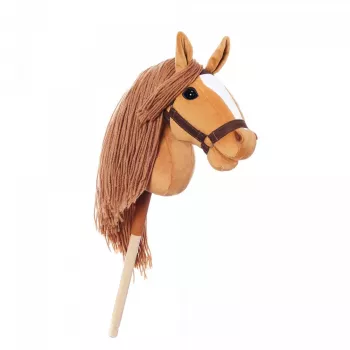 Nūja ar zirga galvu HOPPIHORSE Hobby Horse A3 Kastaņa