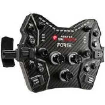Spēļu pogu kaste Asetek Forte GT V2 melna ar oranžu, USB savienojums