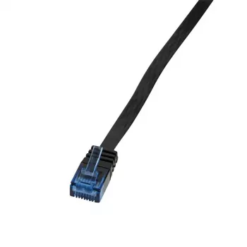 Logilink CF2113U Ethernet komutācijas kabelis Melns