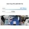 USB Wi‑Fi adapteris MERCUSYS MA14N — USB Type‑A, 2,4 GHz vienas joslas, līdz 287 Mb/s, melns