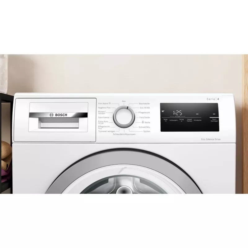 Bosch Serie 4 WAN28127 veļas mazgājamā mašīna ar priekšējo ielādi 8 kg 1400 RPM Balta