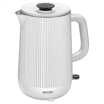 MPM MCZ-115 elektriskā tējkanna 1.5 L 1800 W Balta