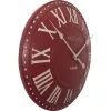 NeXtime klok 3083ro London Roman, Ø34.5 cm, Sienas, Sarkans/ Balts