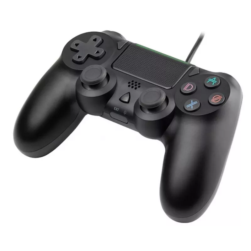 Vadu spēļu kontrolieris TRACER SHOGUN PRO Melns — 16 pogas, analogais/ciparu, 1,5 m kabelis, vibrācija, PC/PS4/PS3