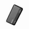 CANYON Power Bank PB-240, 25000mAh PD140W displeja jaudas banka, Izmērs 160,0x82x27 mm Svars 508±10 g, Tumši pelēka