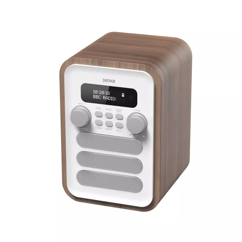 Denver DAB-48balta personīgais radio