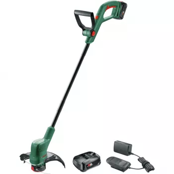 Akumulatora zāles trimmeris EasyGrassCut 18-260, 18 V (zaļš/melns, 2x litija jonu akumulators 2,0 Ah, POWER FOR ALL ALLIANCE)