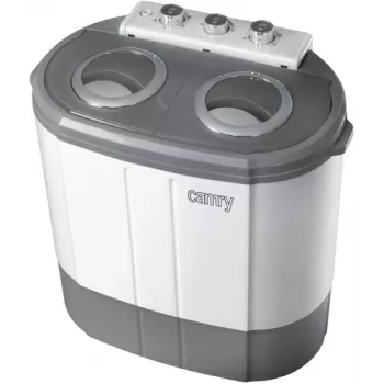Camry Premium CR 8052 veļas mazgājamā mašīna, augšējā ielāde, 3 kg, pelēka, balta
