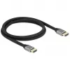 HDMI kabelis DeLOCK Ultra High Speed 48 Gbps 8K 60 Hz pelēks 1 m