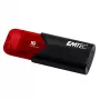 USB zibatmiņa Emtec 16 GB USB Type-A 3.2 Gen 2 melna ar sarkanu akcentu