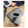 Uzmavas futrālis Inateck LB01005 ierīcēm līdz 33,8 cm (13,3 collas), pelēks