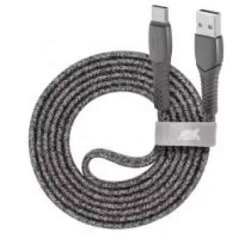 USB-C uz USB 2.0 kabelis 1,2 m / pelēks PS6102 GR12 Rivacase