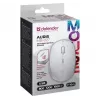 Bezvadu pele ar klusu klikšķi AURIS MB-027 800/1200/1600 DPI balta