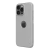 Aizsargtelefona maciņš Nillkin Super Frosted Shield Pro iPhone 16 Pro, pelēks, ciets plāns vāciņš