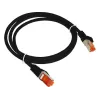 AVIZIO KKS6CZA1.0 tīkla kabelis Melns 1 m Cat6 F/UTP (FTP)