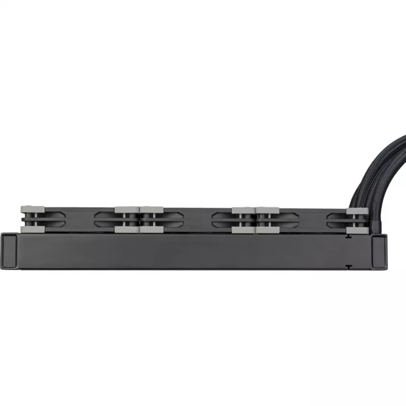 Radiators SILVERSTONE SST-XE360PDD 360mm ūdens dzesēšana, melns/sudraba