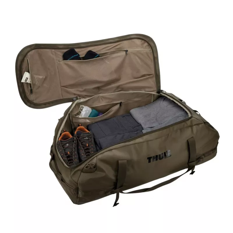 Thule 5600 Chasm 130L ceļojumu soma dziļi haki