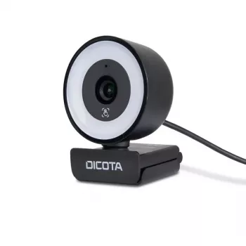 Webkamera DICOTA D32066 5 MP 2592 x 1944 pikseļi USB 2.0 Melna