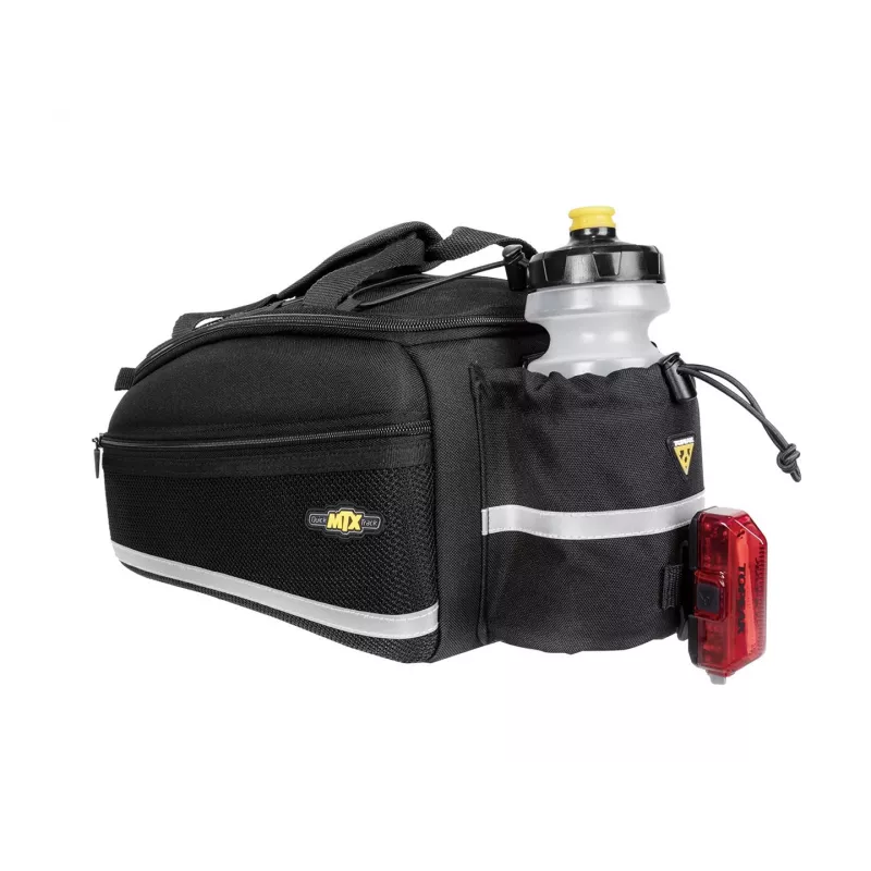 Velosipēda bagāžnieka soma TOPEAK MTS TrunkBag EX — aizmugurējā bagāžnieka stiprinājums, kompakta ietilpība
