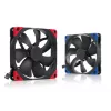 140 mm Noctua NF-A14 PWM chromax.Melns.swap korpusa ventilators, 12V, 300–1500 RPM, PWM, 140.2 m³/h, 24.6 dB
