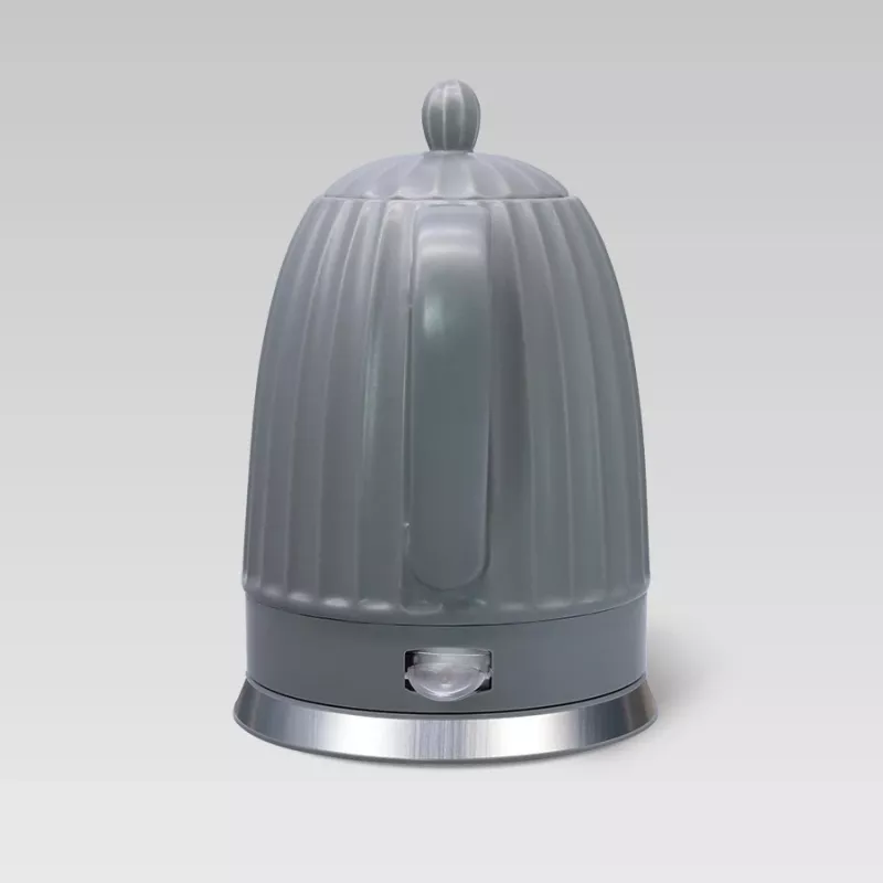 Elektriskā tējkanna Maestro MR-077, 1,5 L, 1500 W, keramikas korpuss, pelēka