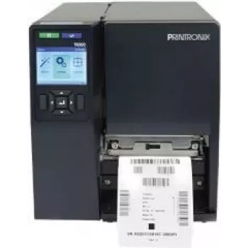 Printronix T6E2X4-2100-00 printeris, melns