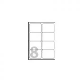 Avery - Glossy - Glossy - 67.7 x 99.1 mm 40 gab. (5 lapas x 8) Fotoetiķetes