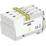 Renkforce tintes komplekts, aizstāj Epson 405 saderīgs melns, ciāna, fuksīna, dzeltens RF-5705462 (RF-5705462)