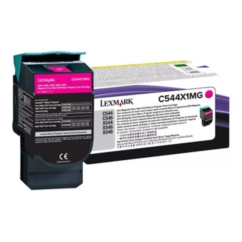 Toneris Lexmark C544X1MG 6000 lapas fuksīna krāsa