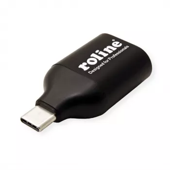ROLINE 12.03.3228 USB grafikas adapteris 1920 x 1080 pikseļi melns (12.03.3228)
