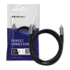 USB-C kabelis QOLTEC USB4 240 W Thunderbolt 3/4, 40 Gbps, 240 W jaudas piegāde