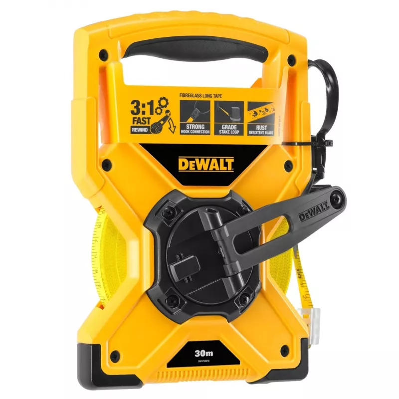 DeWALT DWHT34218-0 30 m stiklašķiedras garā mērlente