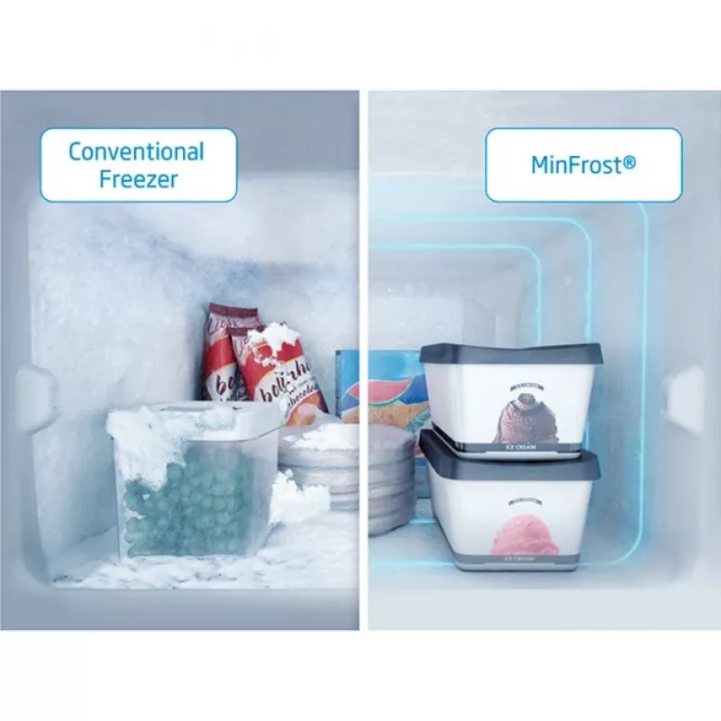 Beko FSE1074N vertikālā saldētava Brīvi stāvoša 95 L Balta