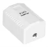 LANBERG kontaktligzdu kārba RJ-45 OU6-0001-W, Cat6, balta
