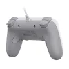 Vadu spēļu kontrolieris GameSir T3 Lite WT balts — ergonomisks vadu kontrolieris saderīgs ar datoru