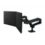 Ergotron LX Pro - Montāžas komplekts (divu roku) - modulārs - 2 LCD displejiem - blakus - alumīnijs - melns - Ekrāna izmērs: līdz 68,6 cm (līdz 27 collām) (45-686-292)