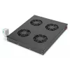 Ventilācijas panelis Digitus DN-19 FAN-4-HO-SW