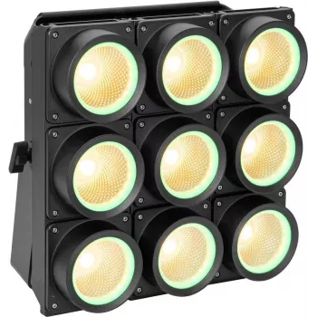 Apgaismes ķermeņi EUROLITE Atmo Blinder 9 ar IP aizsardzību — LED blindera bloks ar 9 gaismas diodēm, izturīgs pret laikapstākļiem