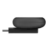 Bezvadu USB viedpulksteņa lādētājs Belkin BoostCharge — 5 W, iekštelpām/ārtelpām, melns/baltss