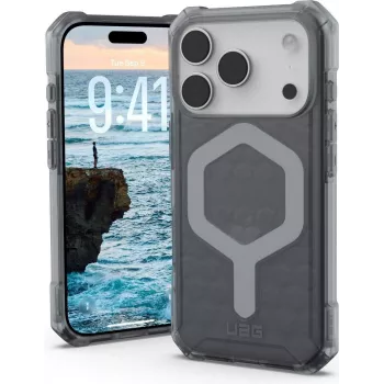 UAG Urban Armor Gear Essential Armor MagSafe futrālis | Apple iPhone 17 Pro | pelnu (pelēks caurspīdīgs) | 114540113131 (114540113131)